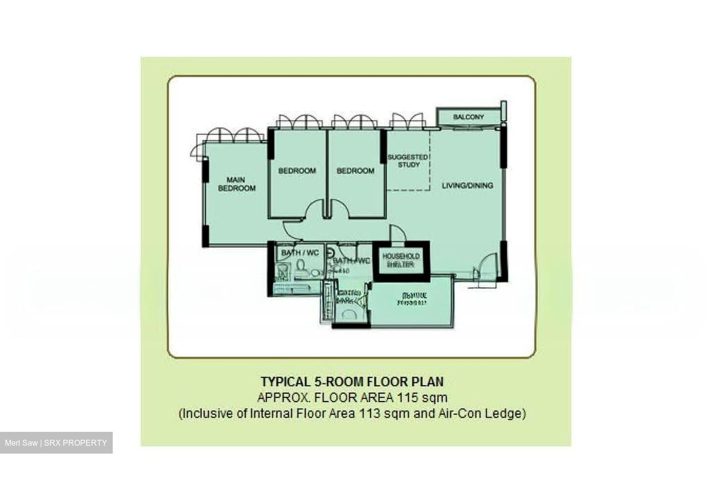 Blk 476C Hougang Capeview (Hougang), HDB 5 Rooms #635923671